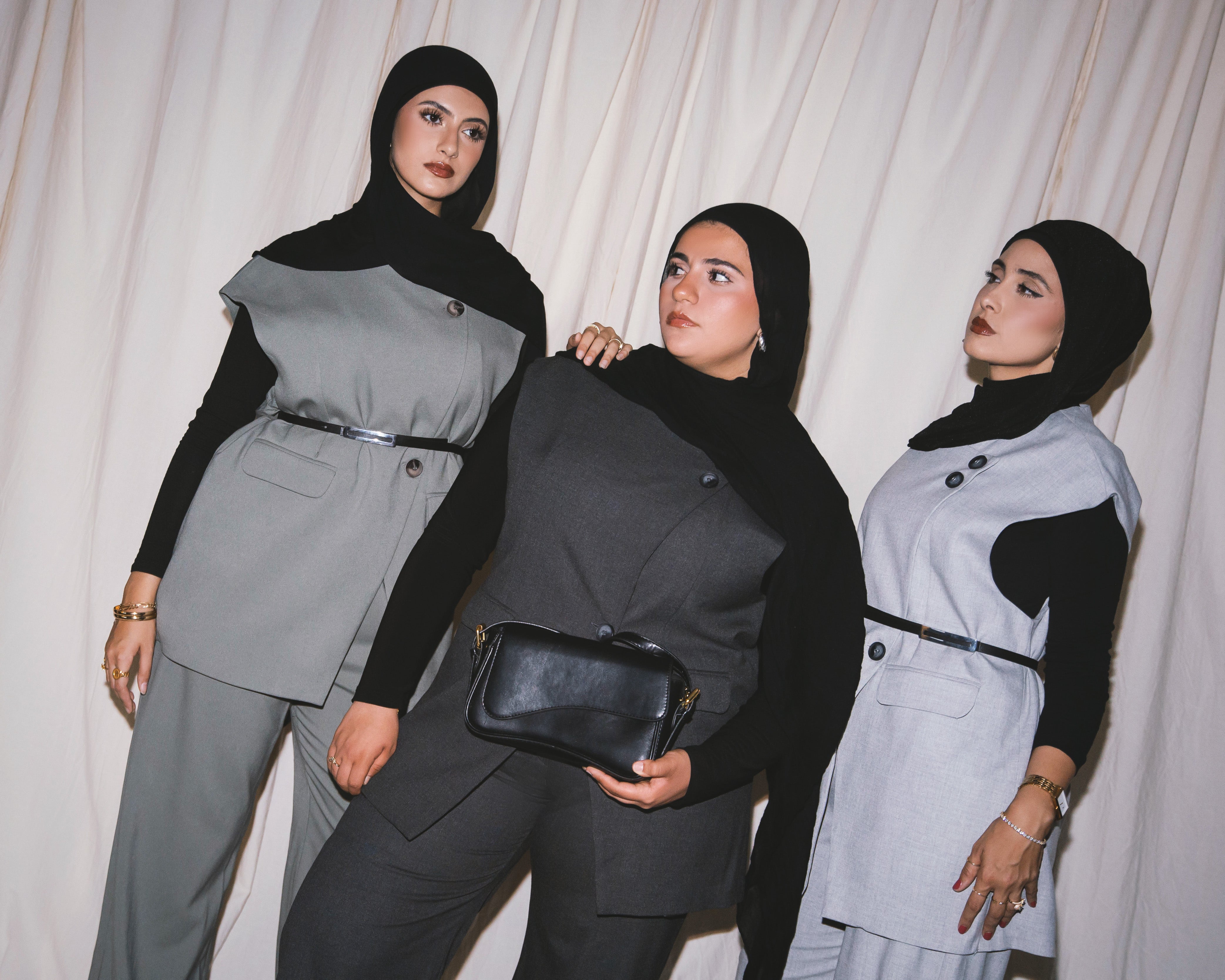 THE VEST SUIT SET | LIGHT GREY