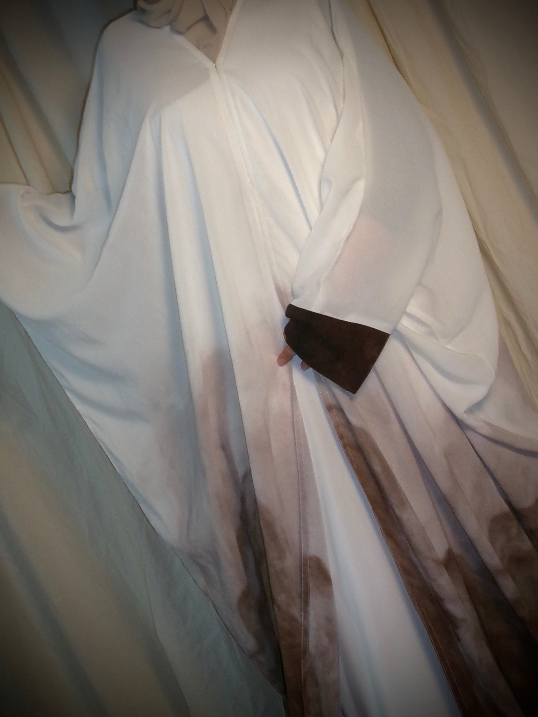 Desert Chiffon Open Abaya