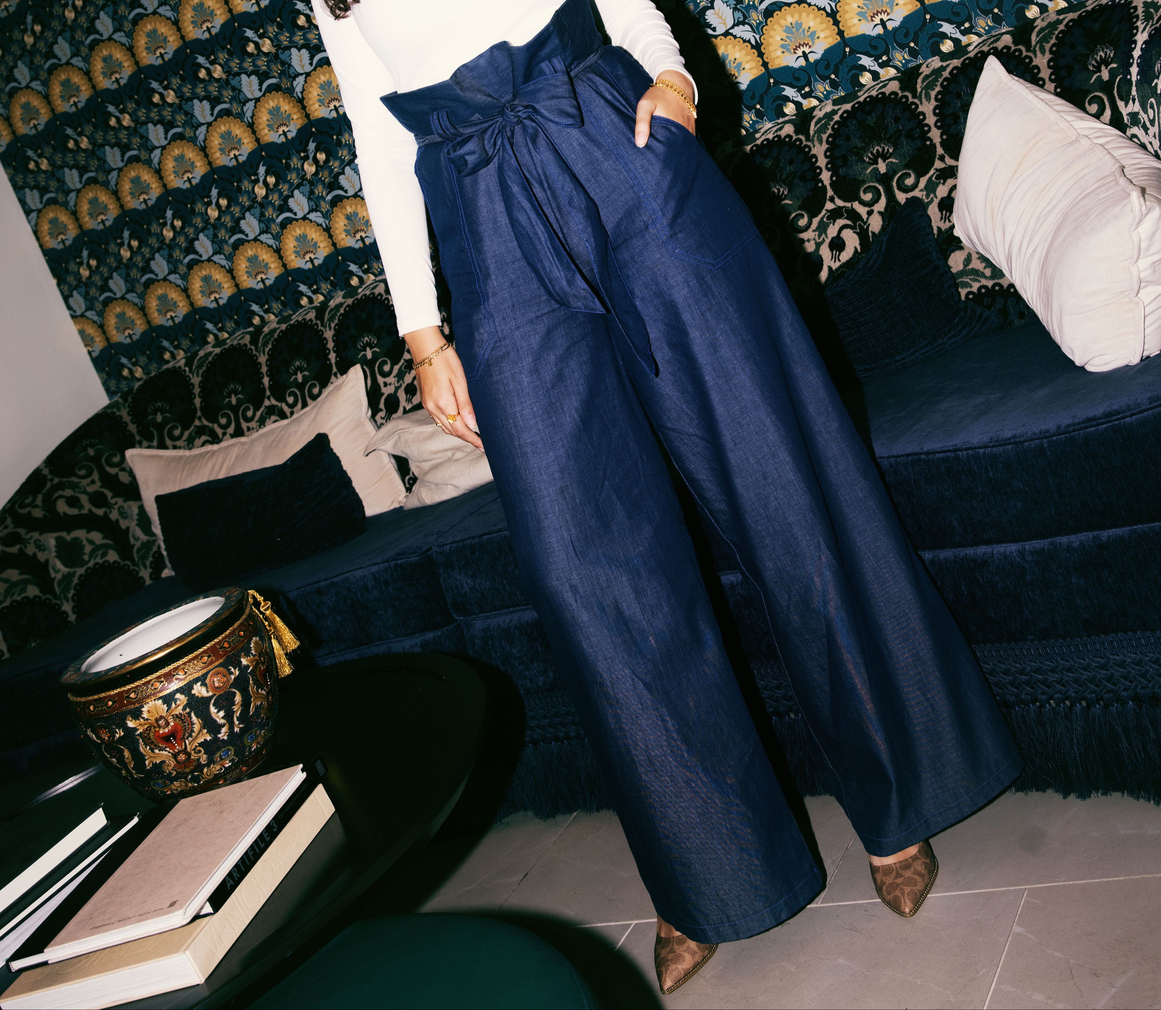 THE DENIM PANTS