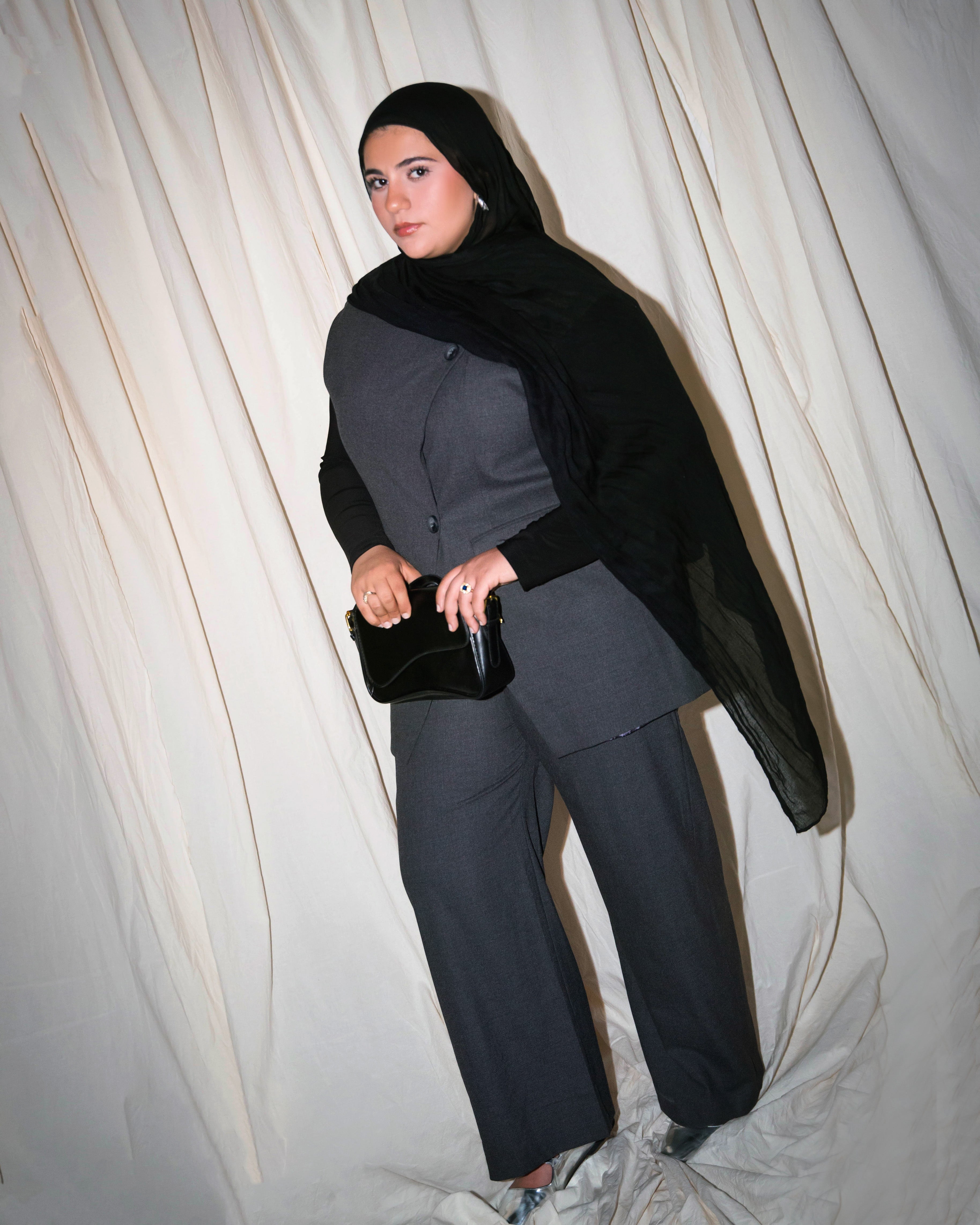 THE VEST SUIT SET | CHARCOAL GREY