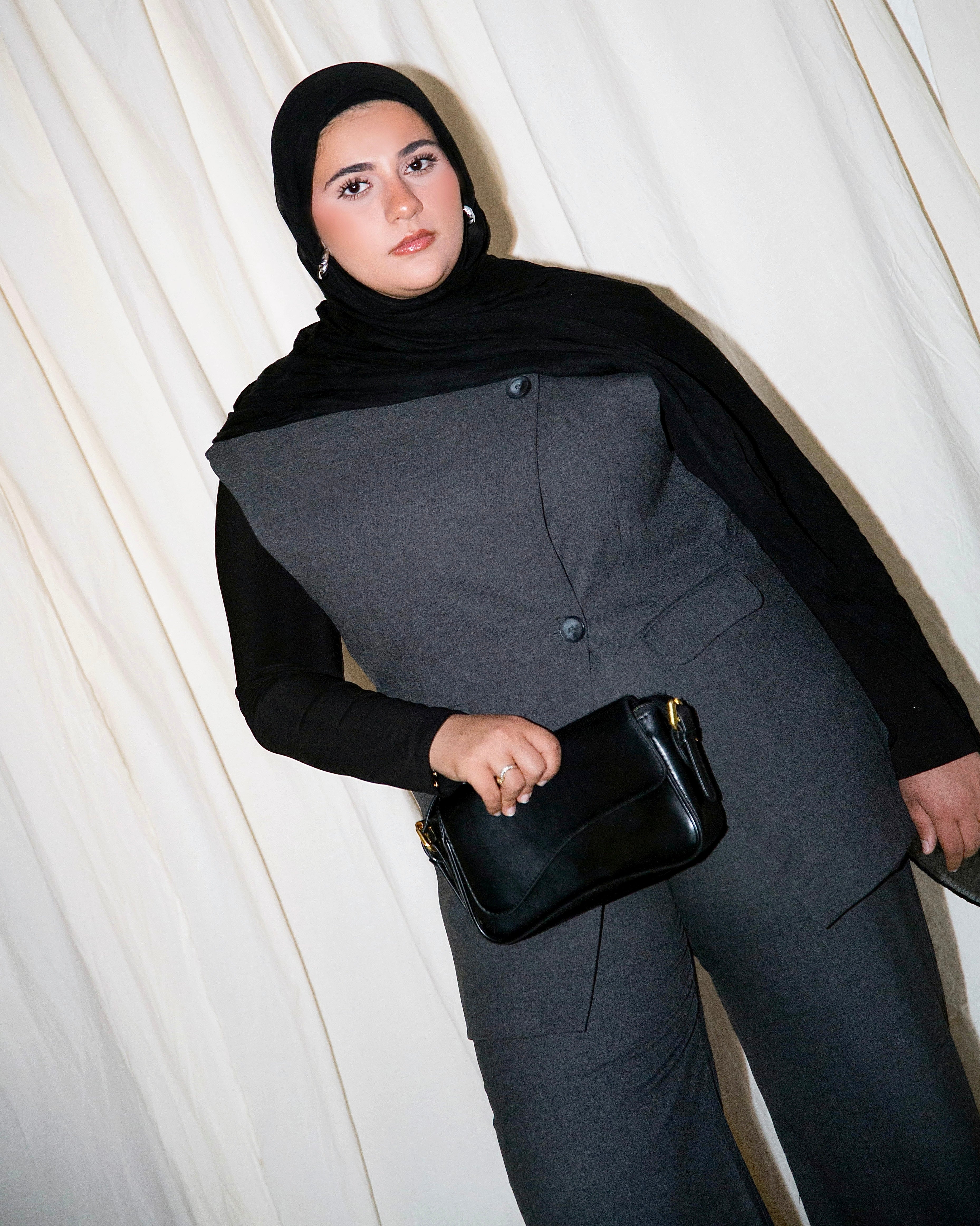 THE VEST SUIT SET | CHARCOAL GREY